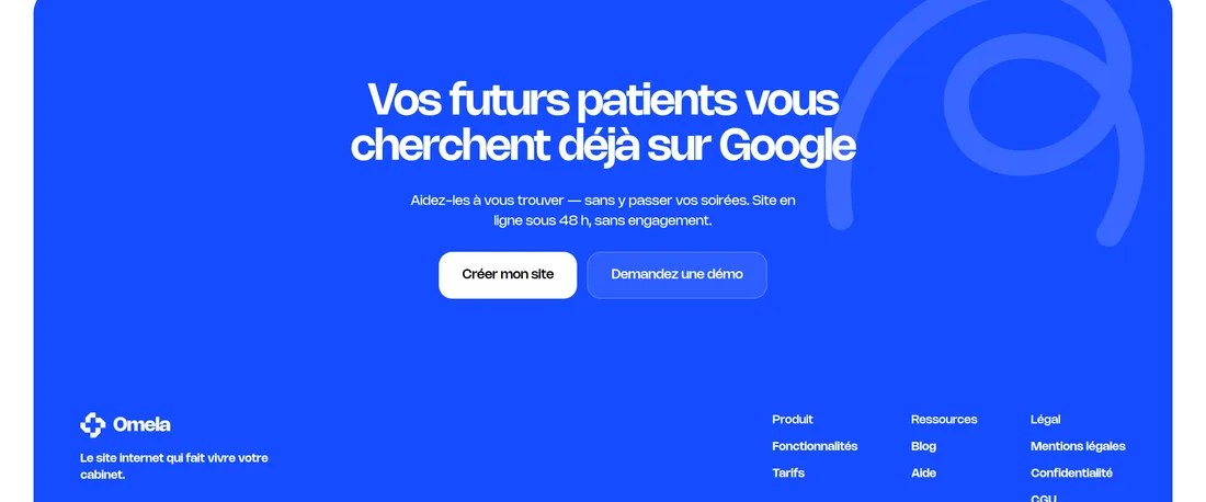 Omela | Plateforme SaaS pour praticiens de santé & bien-être — aperçu 3